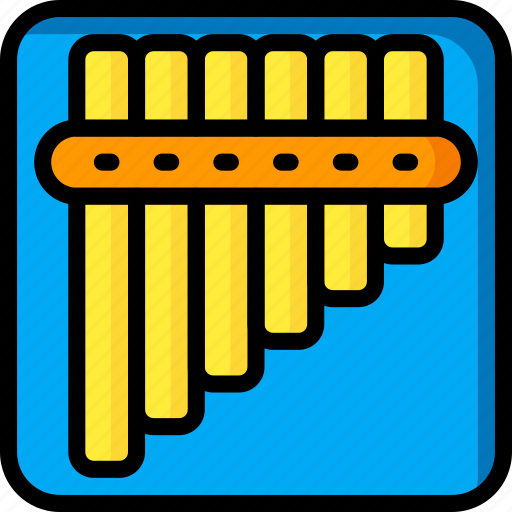 Flutes, instruments, music, pan, wind icon - Download on Iconfinder