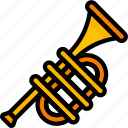 band, brass, instruments, music, trumpet