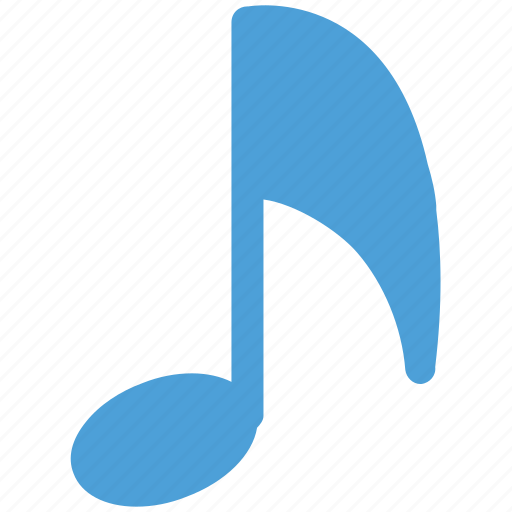 Eighth note, music, musical note, musical sign icon - Download on Iconfinder