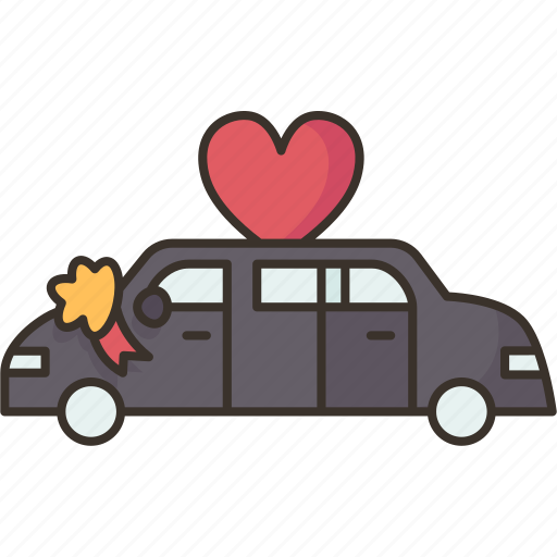 Car, wedding, marriage, celebration, vehicle icon - Download on Iconfinder