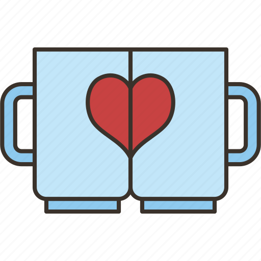 Gifts, wedding, souvenir, together, mug icon - Download on Iconfinder