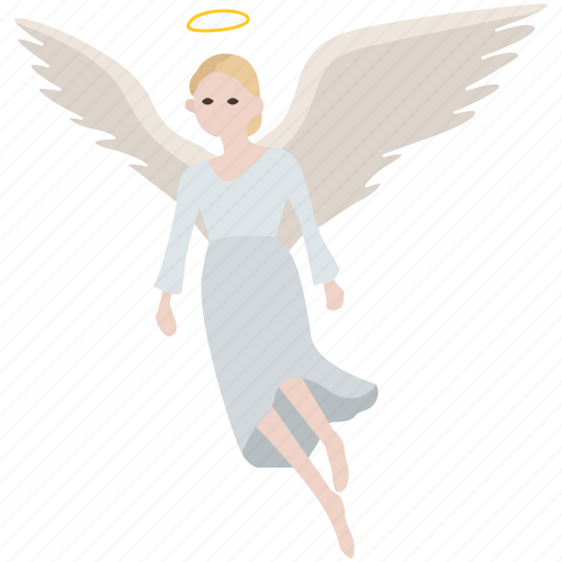 Angel, christian, guardian, heaven, messenger, purity, spirit icon - Download on Iconfinder