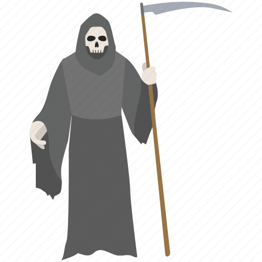 Collector, death, grim reaper, mortality, scythe, soul icon - Download on Iconfinder
