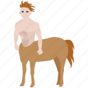 centaur, creature, greek, hippocentaur, horseman, mythological, mythology