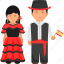 cultural dress, national dress, spanish clothing, spanish couple, spanish dress, spanish national dress, spanish outfit 