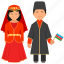 azerbaijan clothing, azerbaijan couple, azerbaijan dress, azerbaijan outfit, cultural dress, national dress 