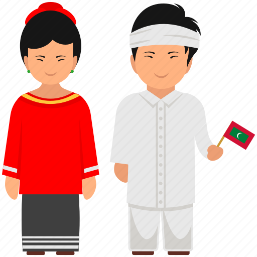 Cultural dress, maldives clothing, maldives dress, maldives national, maldives outfit, national dress icon - Download on Iconfinder