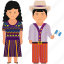 cultural dress, guatemala clothing, guatemala couple, guatemala outfit, national dress 
