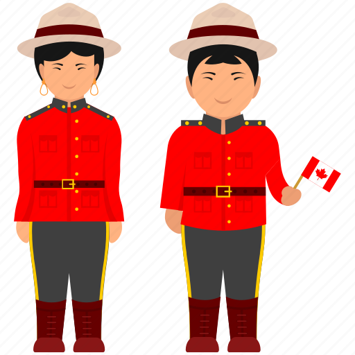 Canadian clothing, canadian couple, canadian dress, canadian outfit, cultural dress, national dress icon - Download on Iconfinder