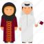 arabian clothing, bahrain couple, bahrain dress, bahrain outfit, cultural dress, national dress 