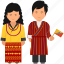 bhutan clothing, bhutan couple, bhutan dress, bhutan national, bhutan outfit, cultural dress, national dress 