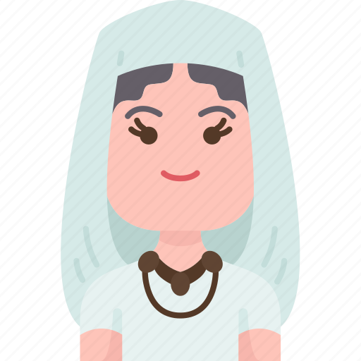 Syrian, woman, nationality, muslim, arabic icon - Download on Iconfinder