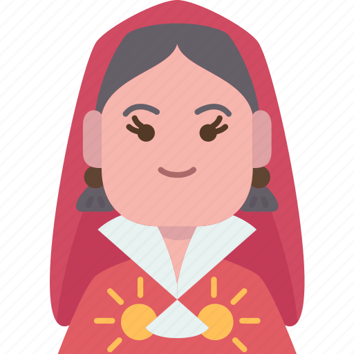Tajik, ethnic, traditional, tajikistan, costume icon - Download on Iconfinder