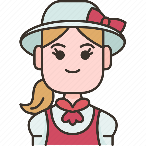 Swiss, folk, traditional, costume, festival icon - Download on Iconfinder