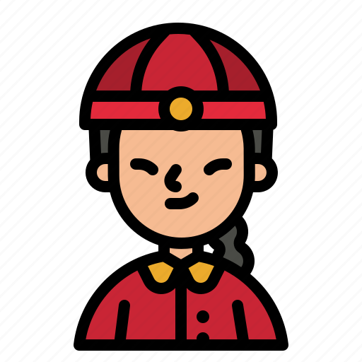Chines, boy, avatar, user, people icon - Download on Iconfinder