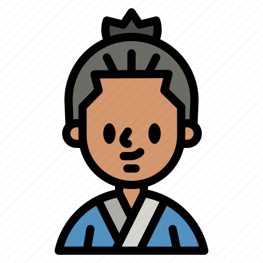 Japanese, man, avatar, ancient, people icon - Download on Iconfinder