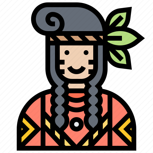 American, indigenous, man, native, warrior icon - Download on Iconfinder