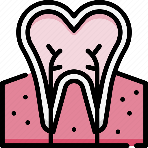 Dentistry, dental care, dentist, medical, tooth, dental nerve, nerve icon - Download on Iconfinder
