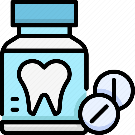 Dentistry, dental care, dentist, medical, tooth, medicine, bottle icon - Download on Iconfinder