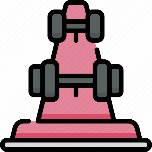 Gym, fitness, exercise, workout, barbell set, dumbbell, weightlifter icon - Download on Iconfinder