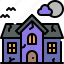 halloween, party, horror, scary, decoration, haunted house, home, spooky, building 