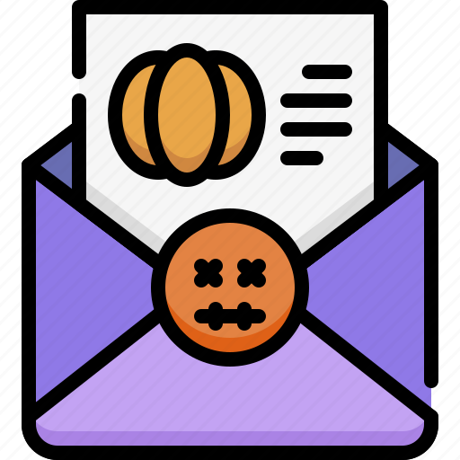 Halloween, party, horror, scary, decoration, invitation, pumpkin icon - Download on Iconfinder