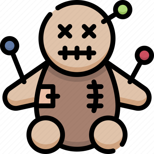 Halloween, party, horror, scary, decoration, voodoo, doll icon - Download on Iconfinder
