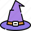 halloween, party, horror, scary, decoration, witch hat, magic, wizard, cup 