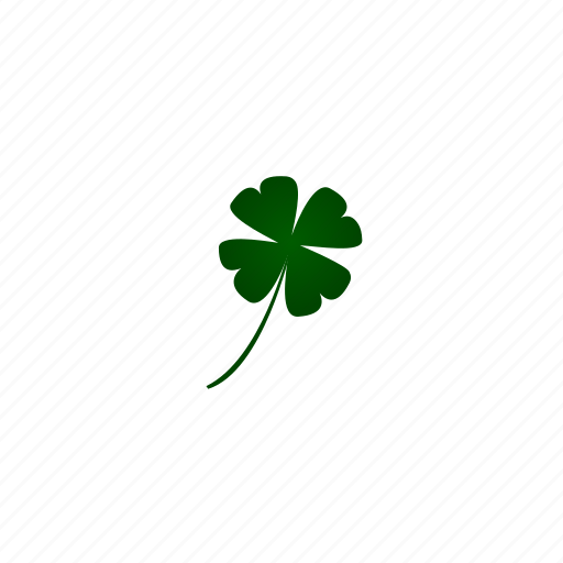 Clover, fourleaf, leaf, stpatricksday icon - Download on Iconfinder
