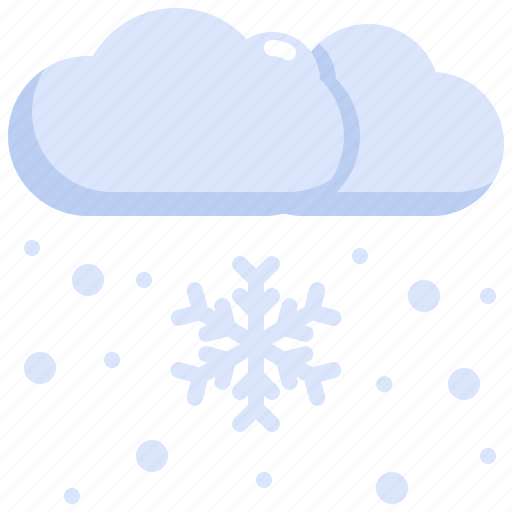 Cloud, forecast, snow, snowflake, weather, winter icon - Download on Iconfinder