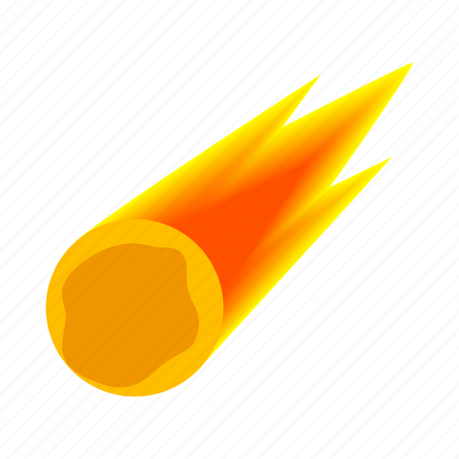 Asteroid, comet, danger, disaster, isometric, meteor, meteorite icon - Download on Iconfinder