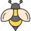 bee, bug, insect, spring, natural, resources 