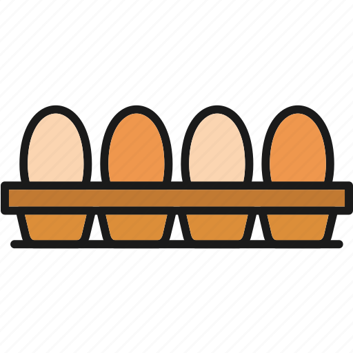 Eggs, breakfast, egg, eggshell, food, poultry, natural icon - Download on Iconfinder