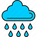 raindrops, rain, weather, wetcloud, natural, resources