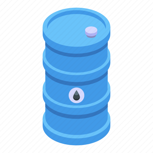 Bottle, water, isometric icon - Download on Iconfinder