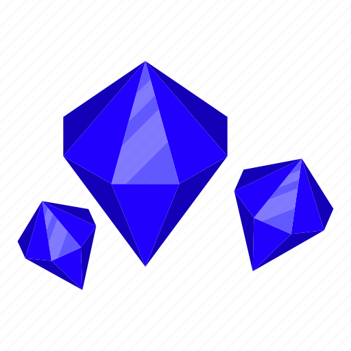 Diamonds, isometric icon - Download on Iconfinder