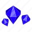 diamonds, isometric 