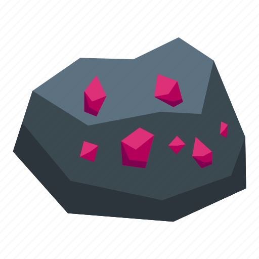 Jewel, stone, isometric icon - Download on Iconfinder
