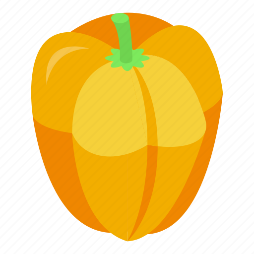 Eco, pumpkin, isometric icon - Download on Iconfinder