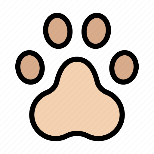 Dog, animal, paw, footprint, cat icon - Download on Iconfinder