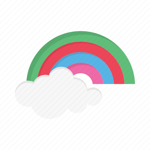 Rainbow, cloud, nature, weather, climate icon - Download on Iconfinder