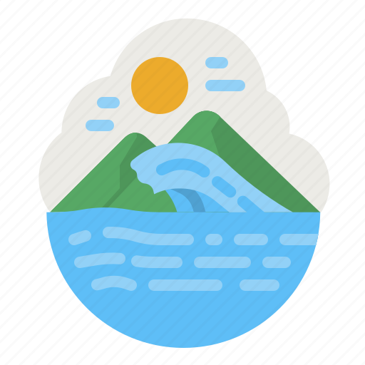 Wave, ocean, waves, weather, nature icon - Download on Iconfinder