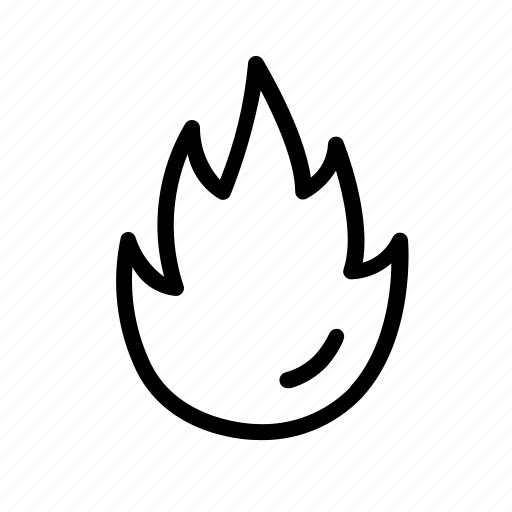 Fire, bonfire, flame, hot, burn, campfire, blaze icon - Download on Iconfinder