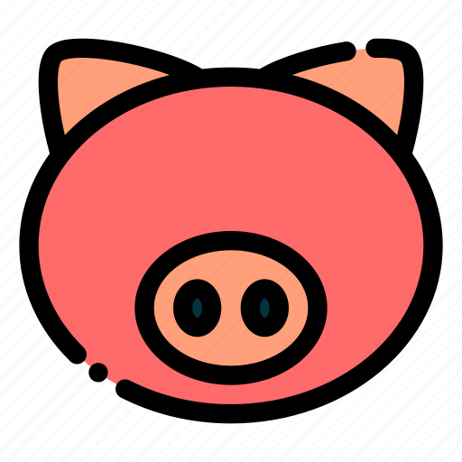 Pig, animal, piglet, mammal, farm icon - Download on Iconfinder