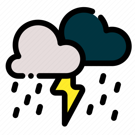 Storm, weather, sky, rain, cloud icon - Download on Iconfinder