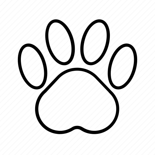 Bear, footprint, nature, set icon - Download on Iconfinder