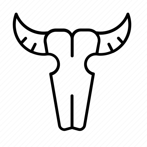 Bull, horns, nature, set icon - Download on Iconfinder