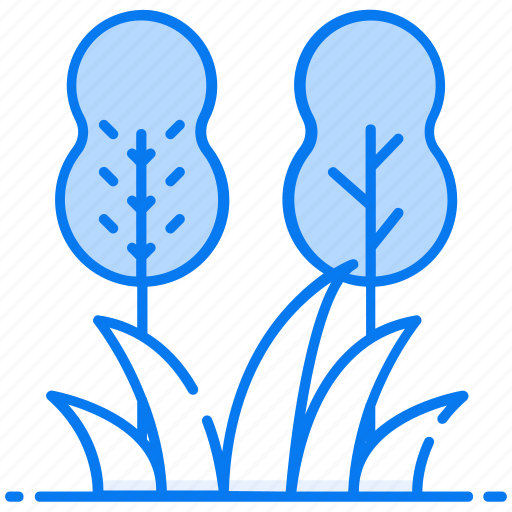 Bushes, growing plant, natural plant, shrubs, wild plant icon - Download on Iconfinder