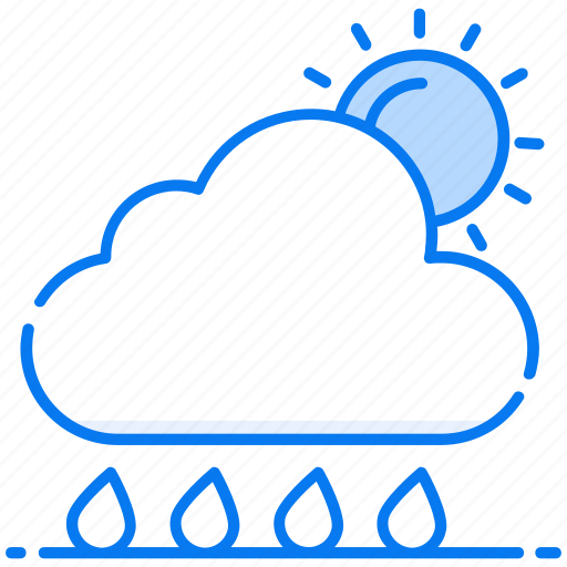 Climate, cloudy weather, partly cloudy, partly sunny, weather icon - Download on Iconfinder