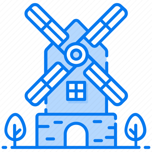 Alternative electricity, domestic windmill, farming windmill, residential windmill, wind energy, wind power, windmill icon - Download on Iconfinder